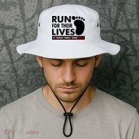 Run For Their Lives #Bring Them Home Now Bucket Hat thumb 2