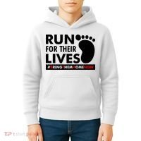 Run For Their Lives #Bring Them Home Now Kids Hoodie thumb 4
