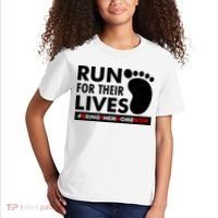 Run For Their Lives #Bring Them Home Now Kids T-Shirt thumb 2