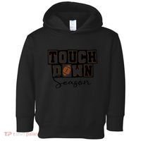 Retro Football Touchdown Season Toddler Hoodie thumb 0