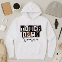 Retro Football Touchdown Season Hoodie thumb 3
