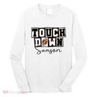 Retro Football Touchdown Season Long Sleeve Shirt thumb 0