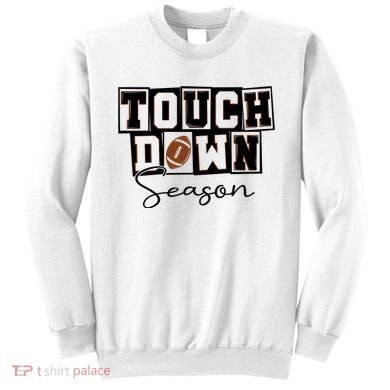 Retro Football Touchdown Season Sweatshirt