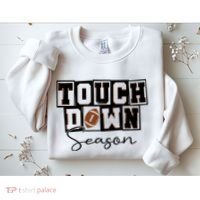 Retro Football Touchdown Season Sweatshirt thumb 2