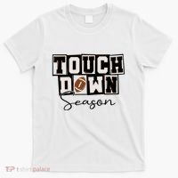 Retro Football Touchdown Season T-Shirt thumb 0