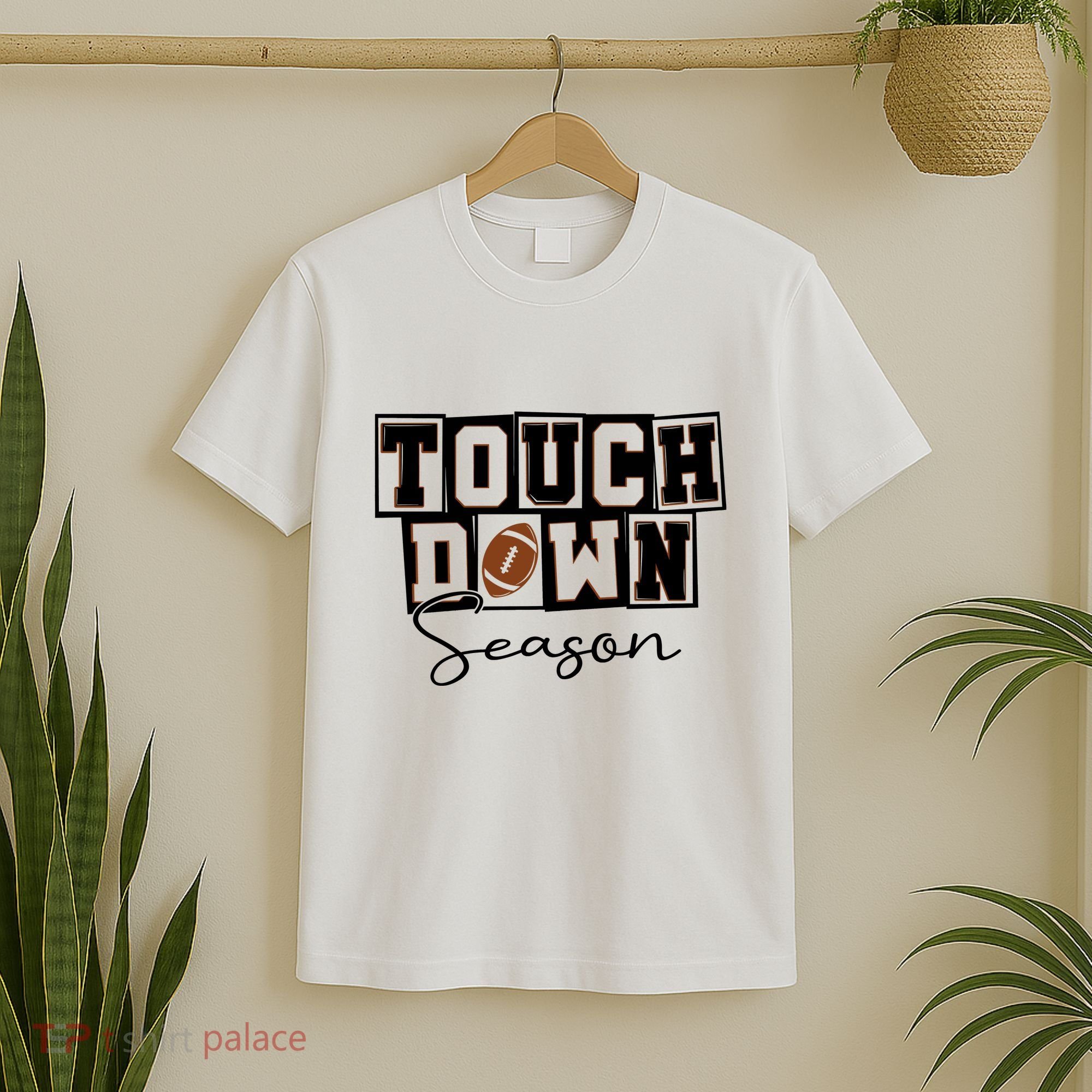 Retro Football Touchdown Season T-Shirt