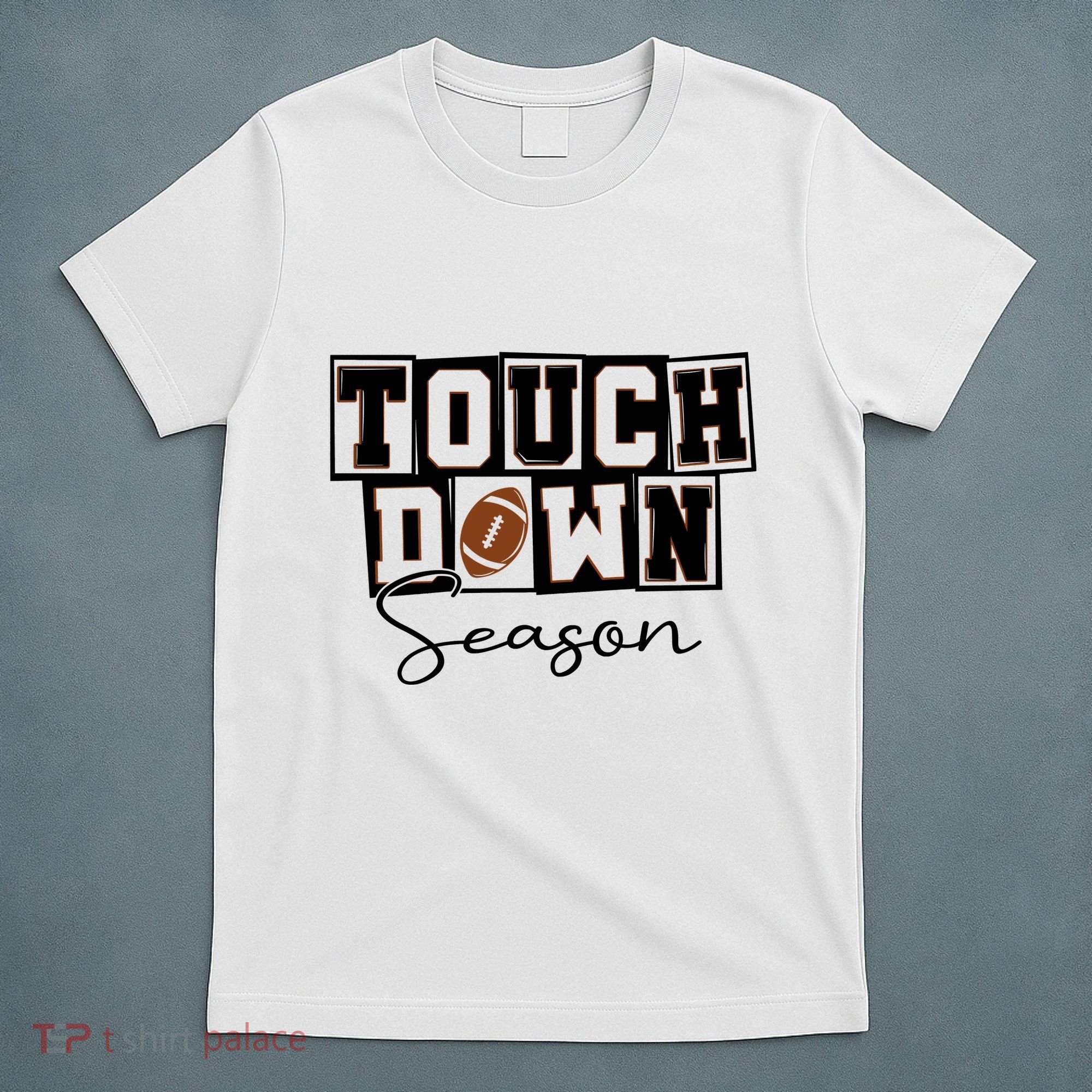 Retro Football Touchdown Season T-Shirt