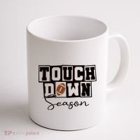 Retro Football Touchdown Season Coffee Mug thumb 1