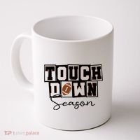 Retro Football Touchdown Season Coffee Mug thumb 0