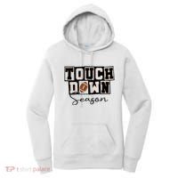 Retro Football Touchdown Season Women's Hoodie thumb 0