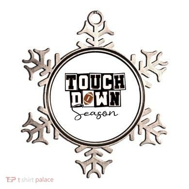 Retro Football Touchdown Season Ornament