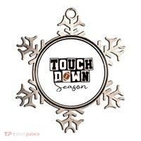 Retro Football Touchdown Season Ornament thumb 0