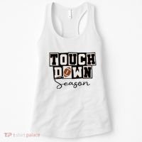 Retro Football Touchdown Season Women's Tank Top thumb 0
