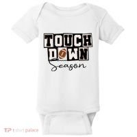 Retro Football Touchdown Season Baby Bodysuit thumb 0