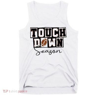 Retro Football Touchdown Season Tank Top