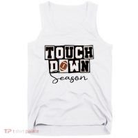 Retro Football Touchdown Season Tank Top thumb 0