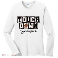 Retro Football Touchdown Season Women's Long Sleeve Shirt thumb 0