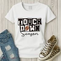 Retro Football Touchdown Season Women's T-Shirt thumb 3