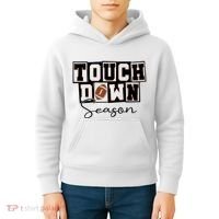 Retro Football Touchdown Season Kids Hoodie thumb 4
