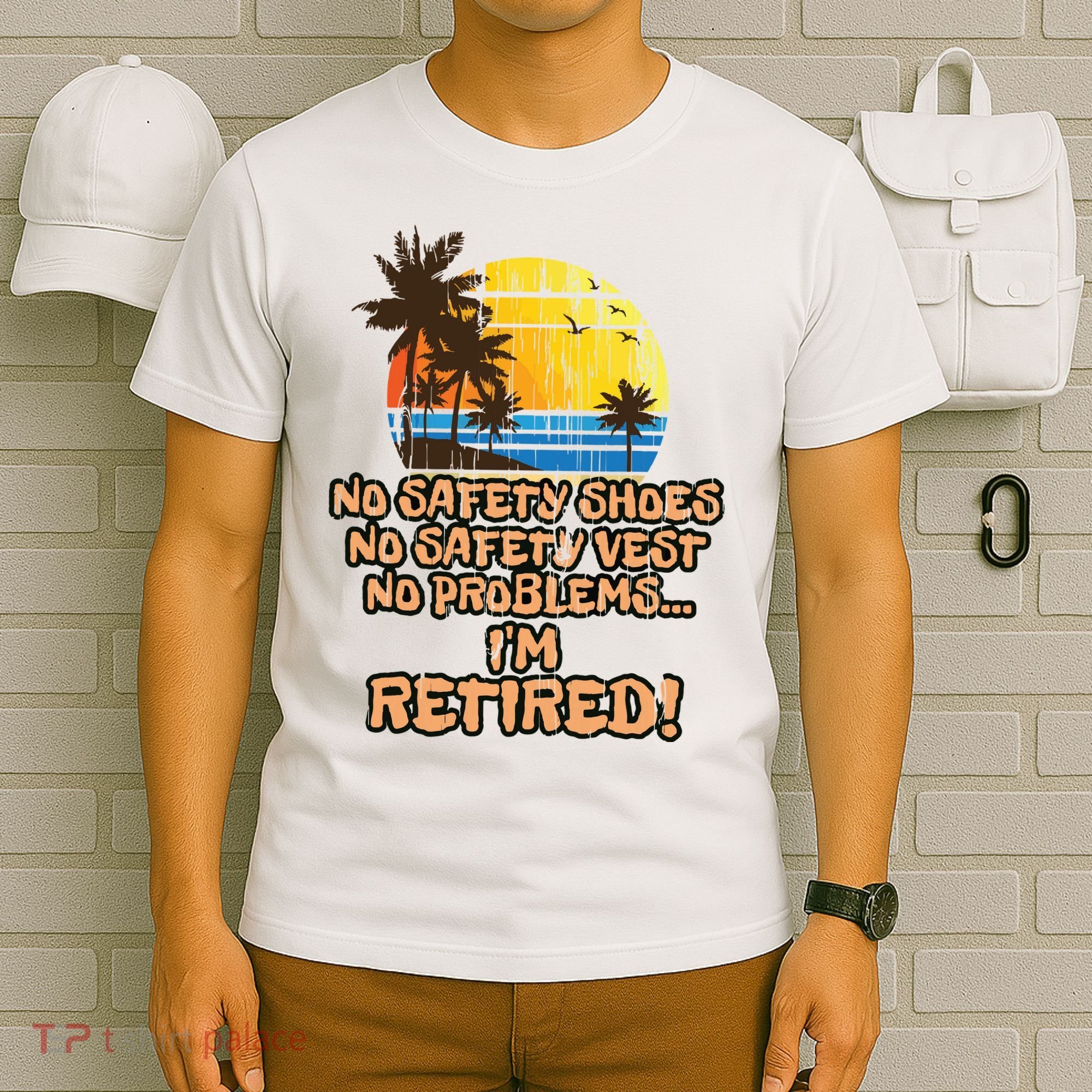Retired For The Construction Worker T-Shirt