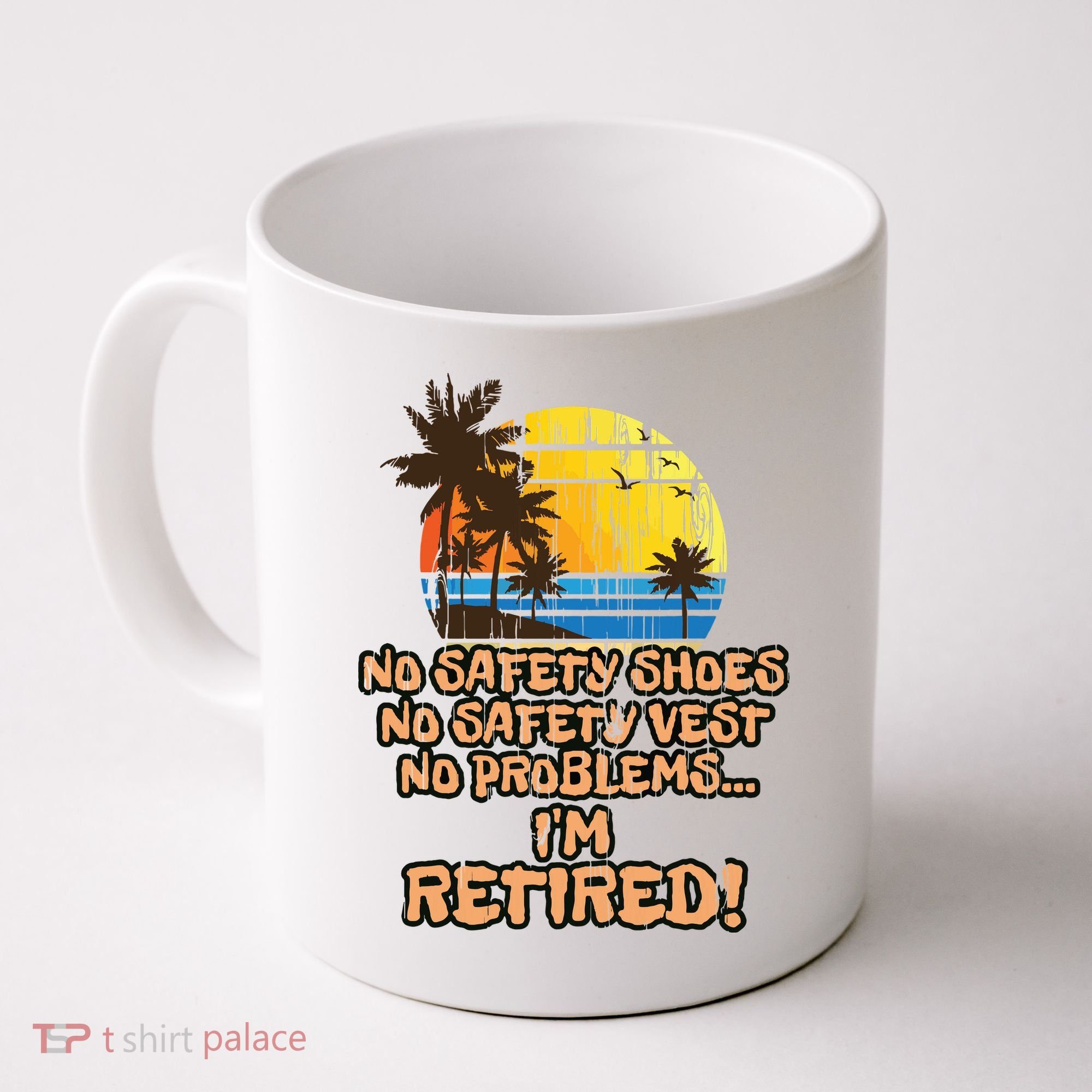 Retired For The Construction Worker Coffee Mug