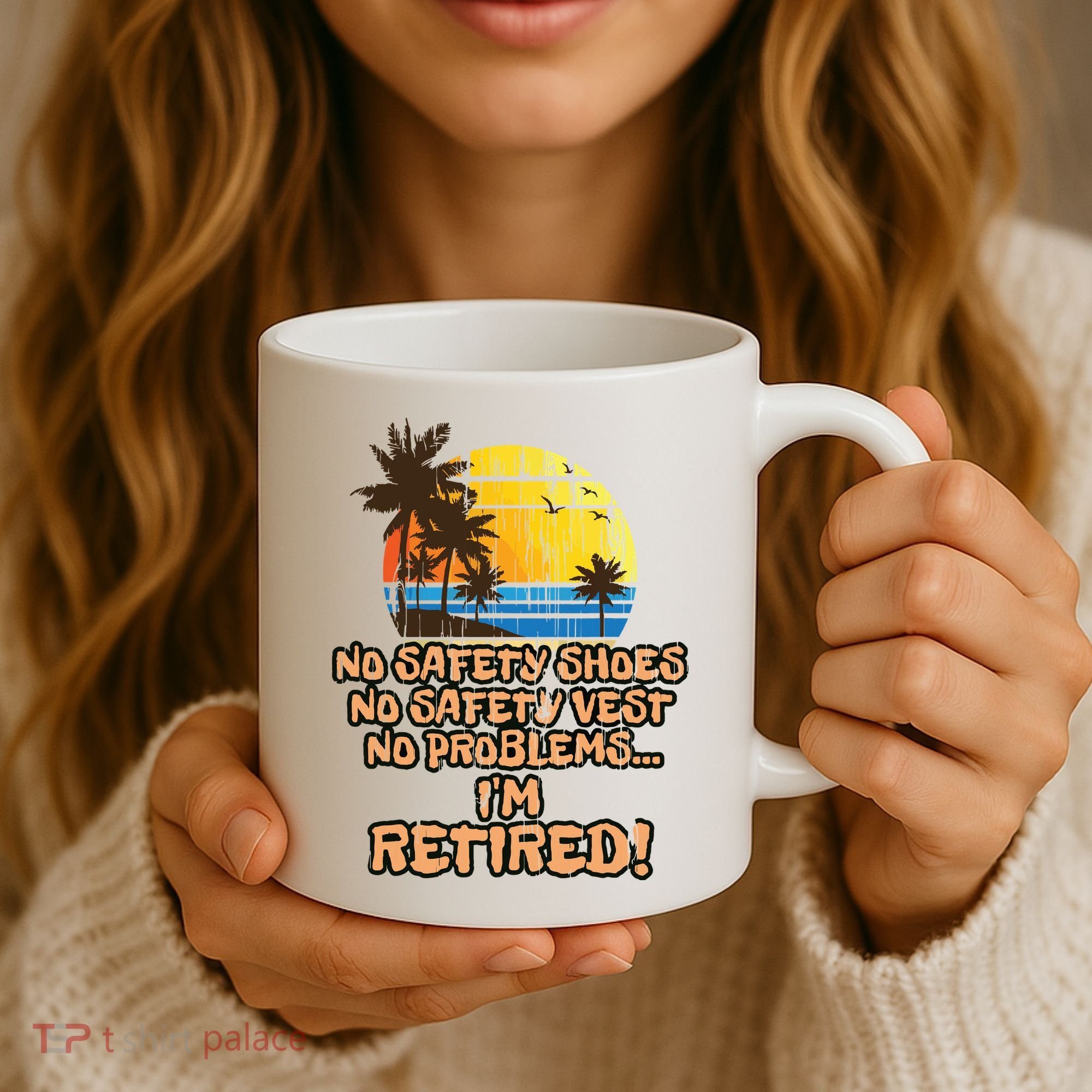 Retired For The Construction Worker Coffee Mug