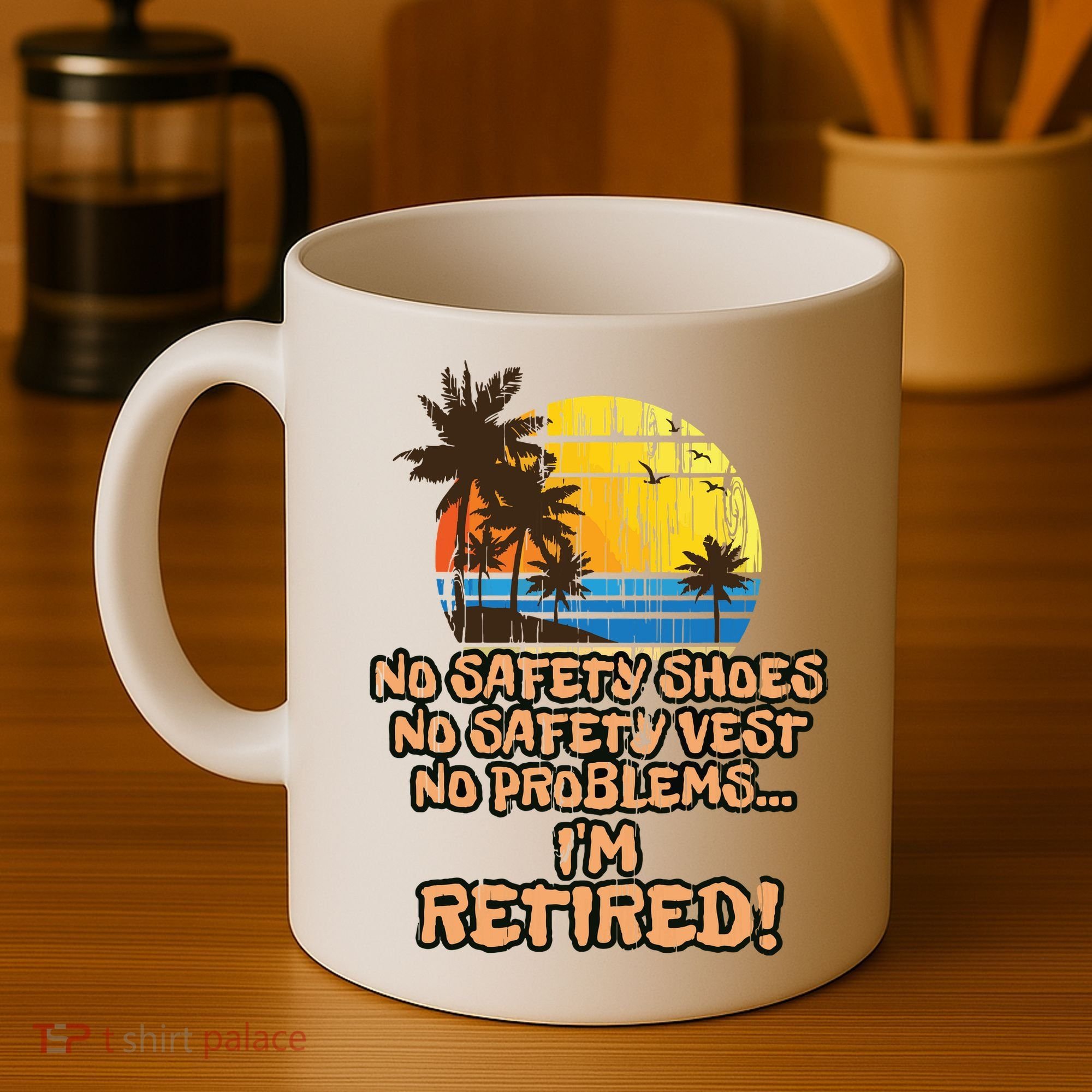 Retired For The Construction Worker Coffee Mug