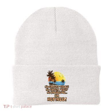Retired For The Construction Worker Beanie