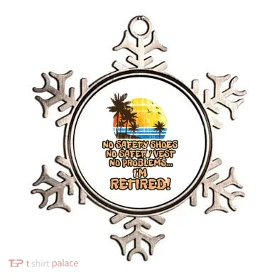 Retired For The Construction Worker Ornament