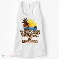 Retired For The Construction Worker Women's Tank Top thumb 0