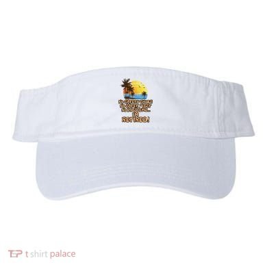 Retired For The Construction Worker Visor