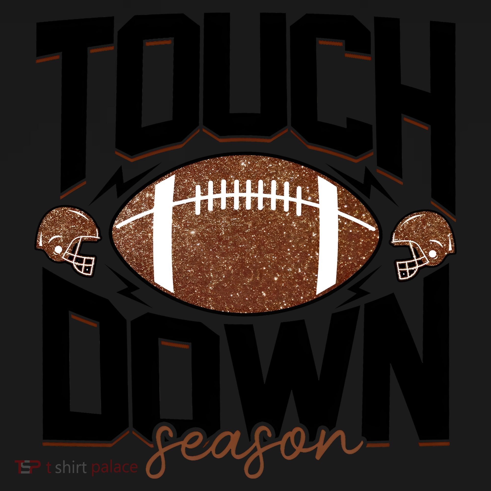 Retro Football Touch Down Season Tote Bag