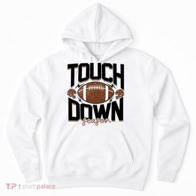 Retro Football Touch Down Season Hoodie