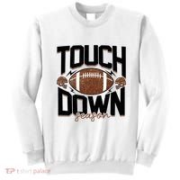 Retro Football Touch Down Season Sweatshirt thumb 0
