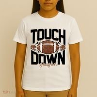 Retro Football Touch Down Season T-Shirt thumb 4
