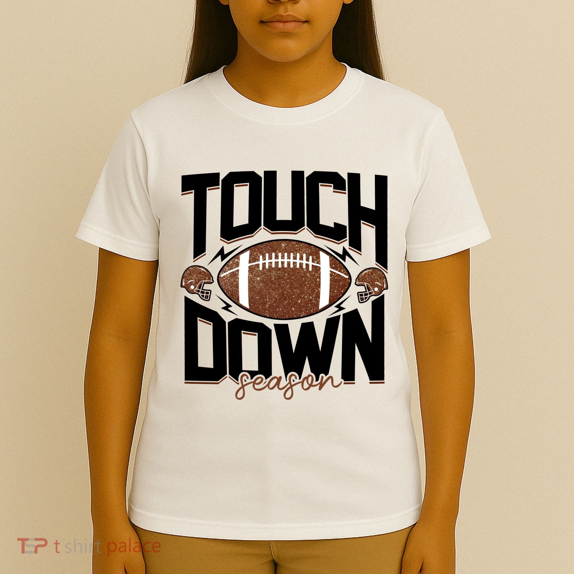 Retro Football Touch Down Season T-Shirt