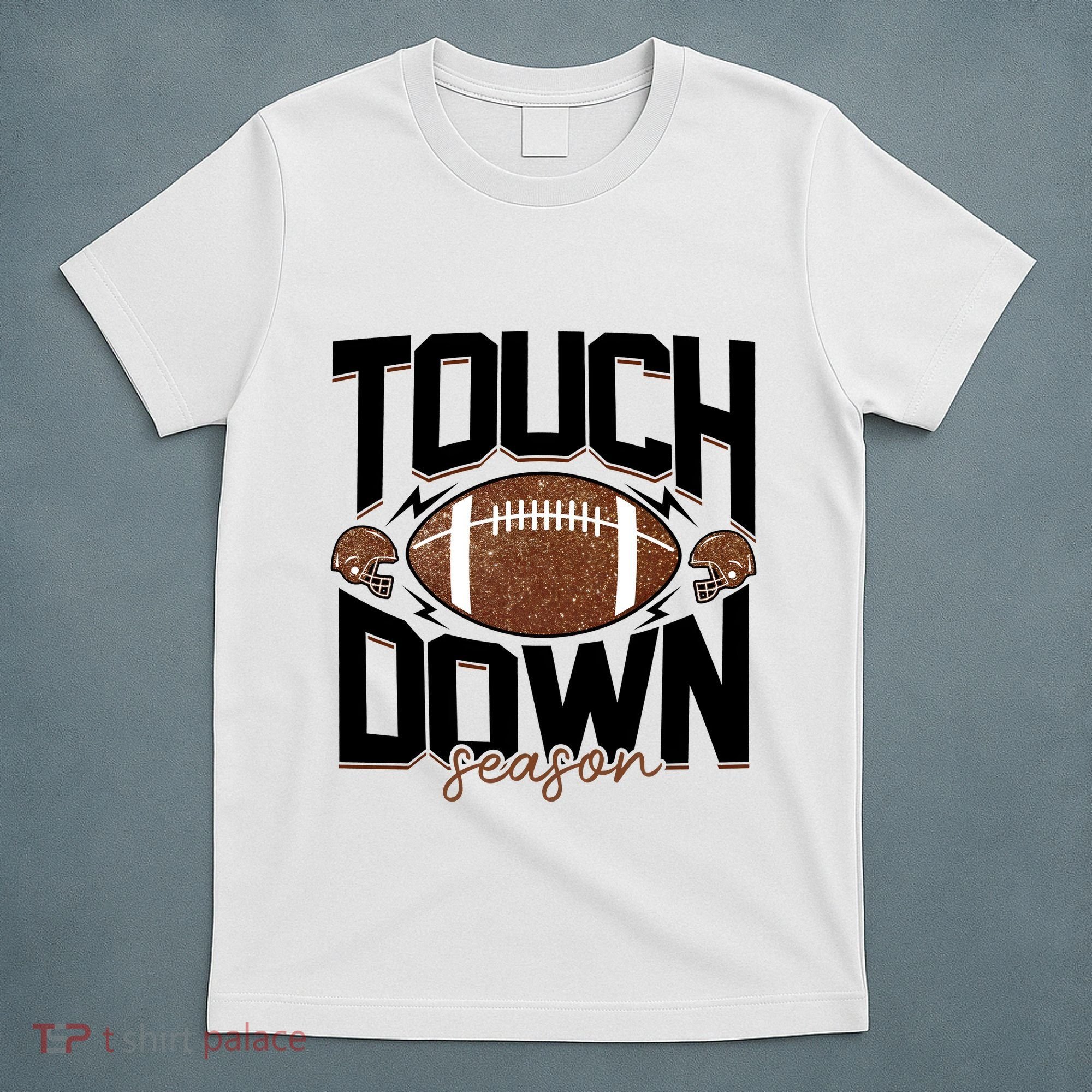 Retro Football Touch Down Season T-Shirt