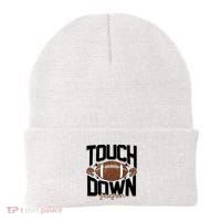 Retro Football Touch Down Season Beanie thumb 0