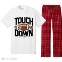 Retro Football Touch Down Season Pajama Set thumb 0