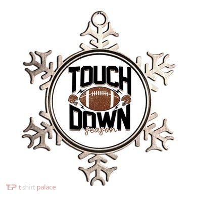 Retro Football Touch Down Season Ornament