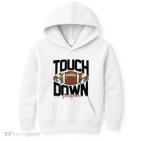 Retro Football Touch Down Season Kids Hoodie thumb 0