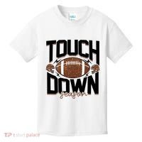Retro Football Touch Down Season Kids T-Shirt thumb 0