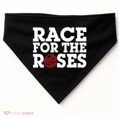 Race For The Roses USA-Made Doggie Bandana