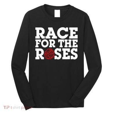 Race For The Roses Long Sleeve Shirt