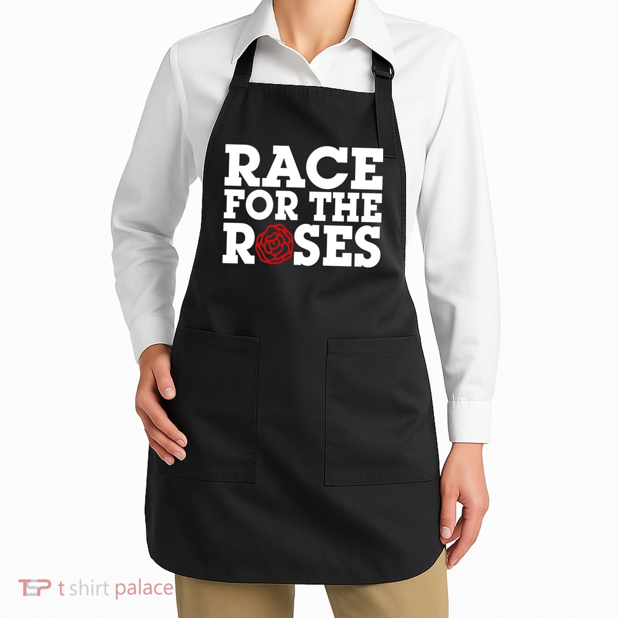 Race For The Roses Apron