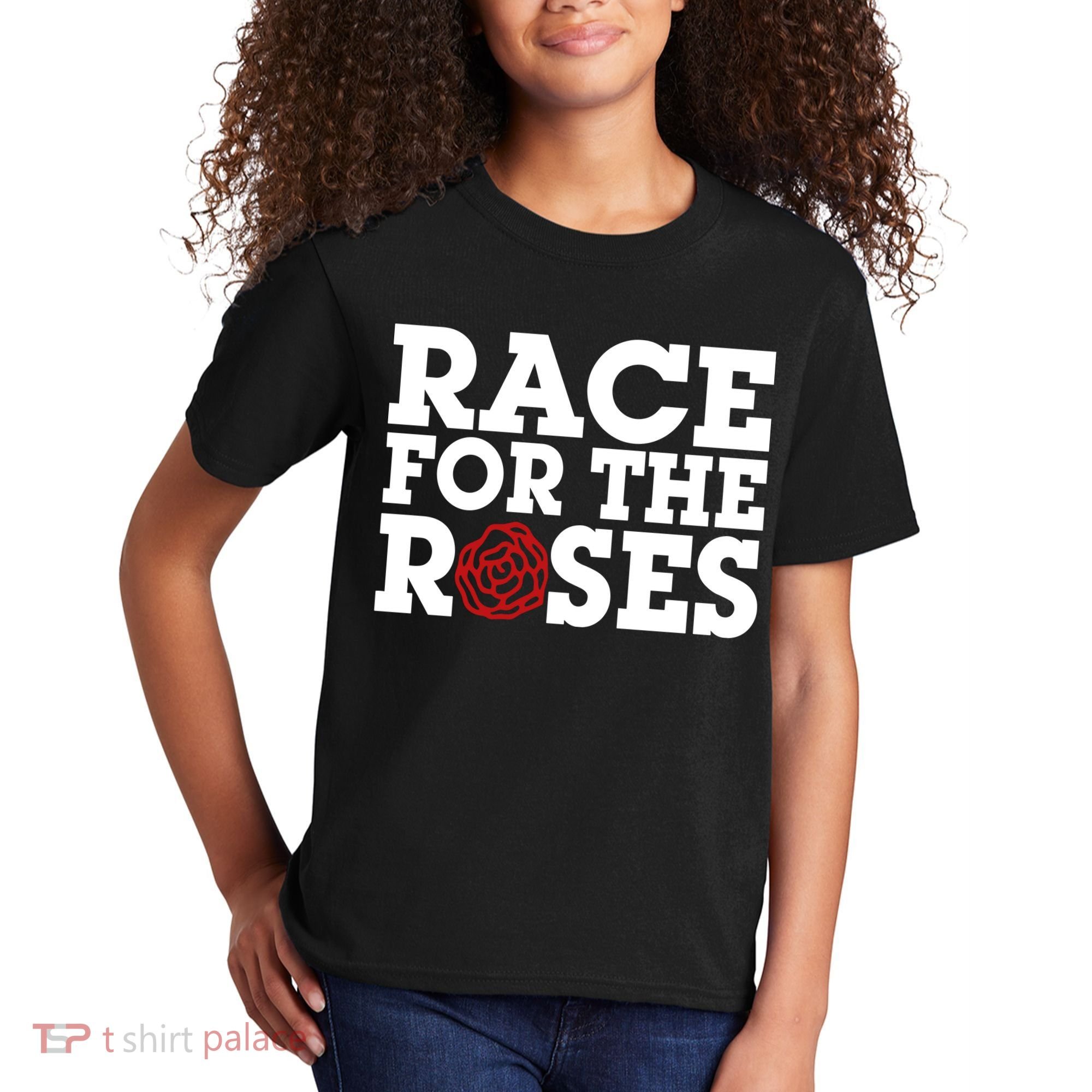 Race For The Roses Kids T-Shirt