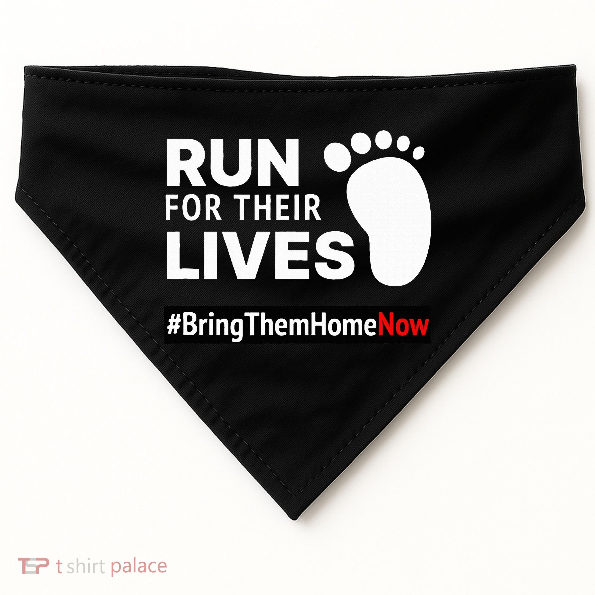 Run for Their Lives USA-Made Doggie Bandana