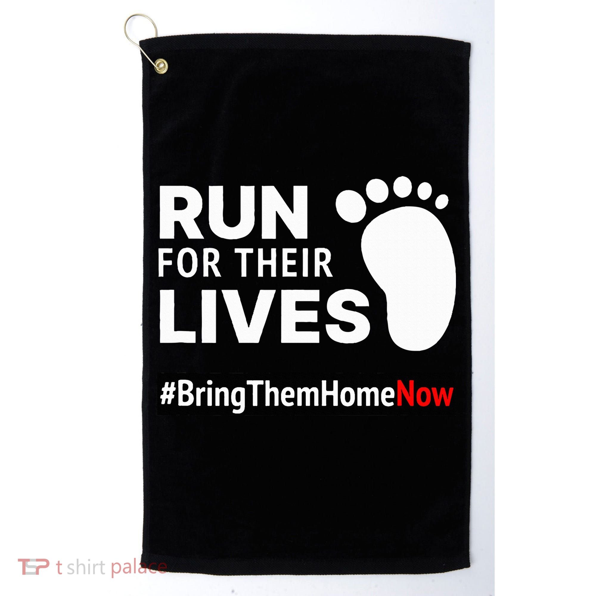Run for Their Lives Golf Towel
