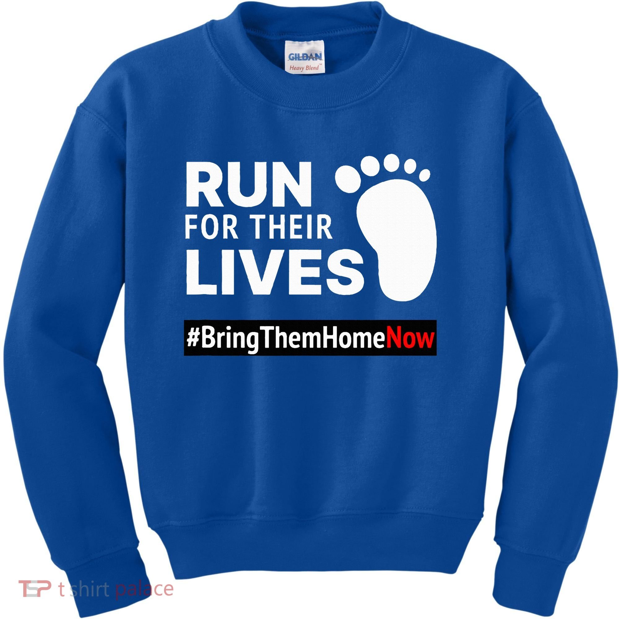 Run for Their Lives Kids Sweatshirt