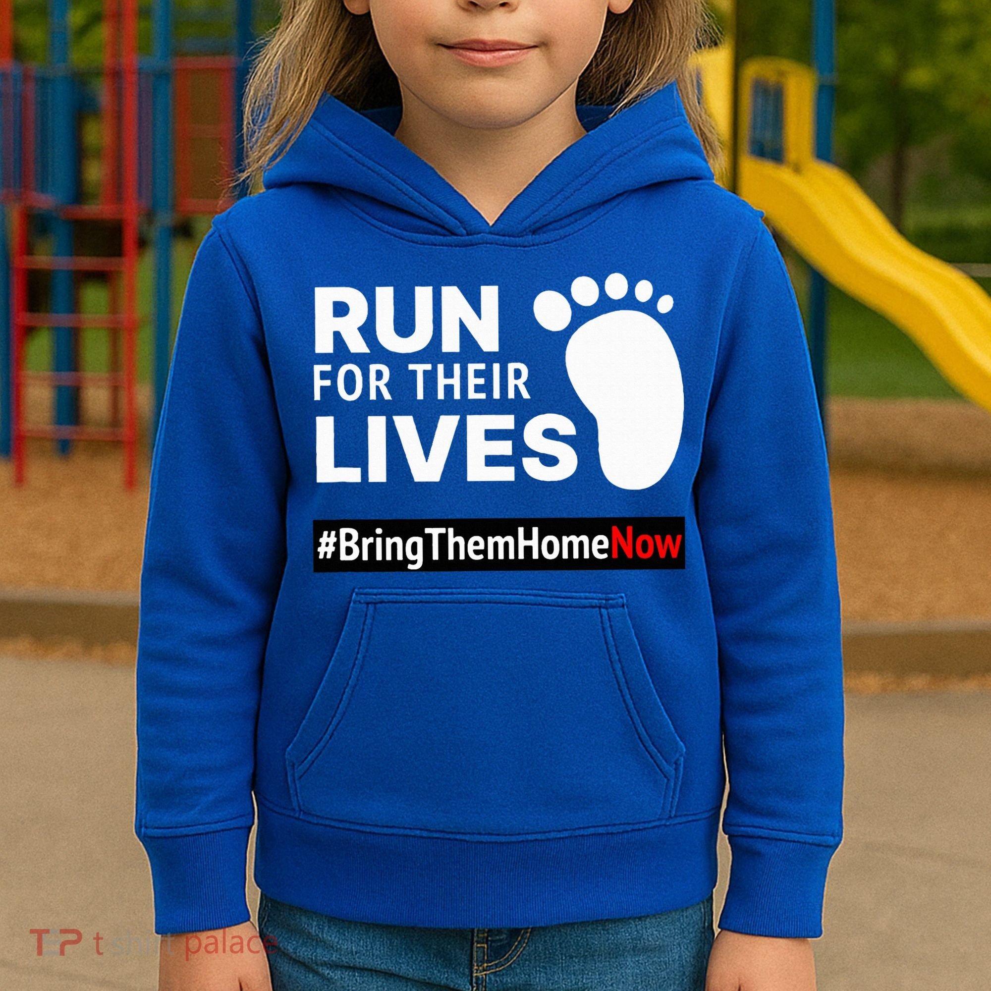 Run for Their Lives Kids Hoodie